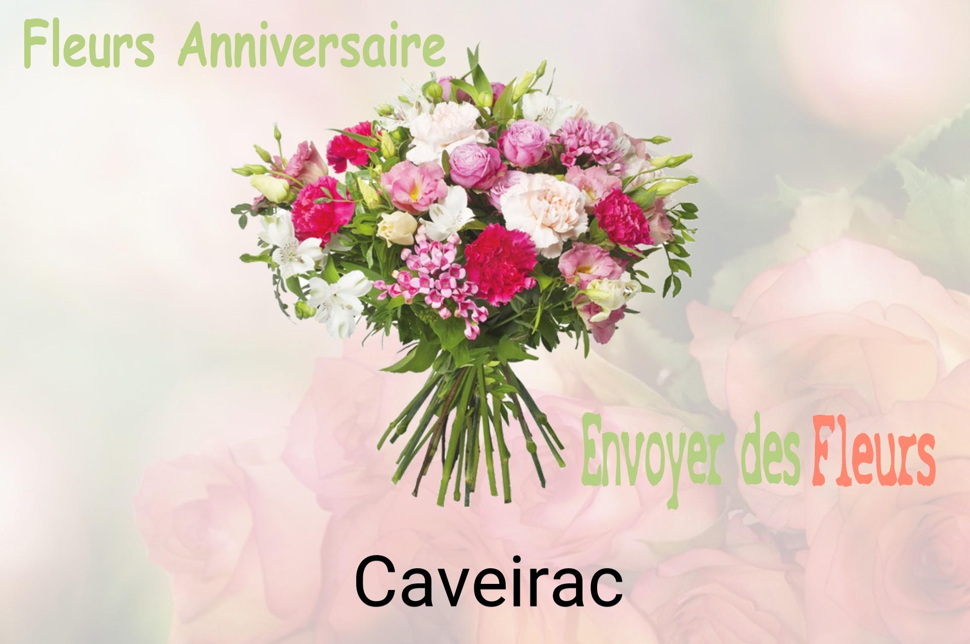 Bouquet de fleurs d’anniversaire livré à Caveirac